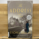 The address by Fiona Davis large print