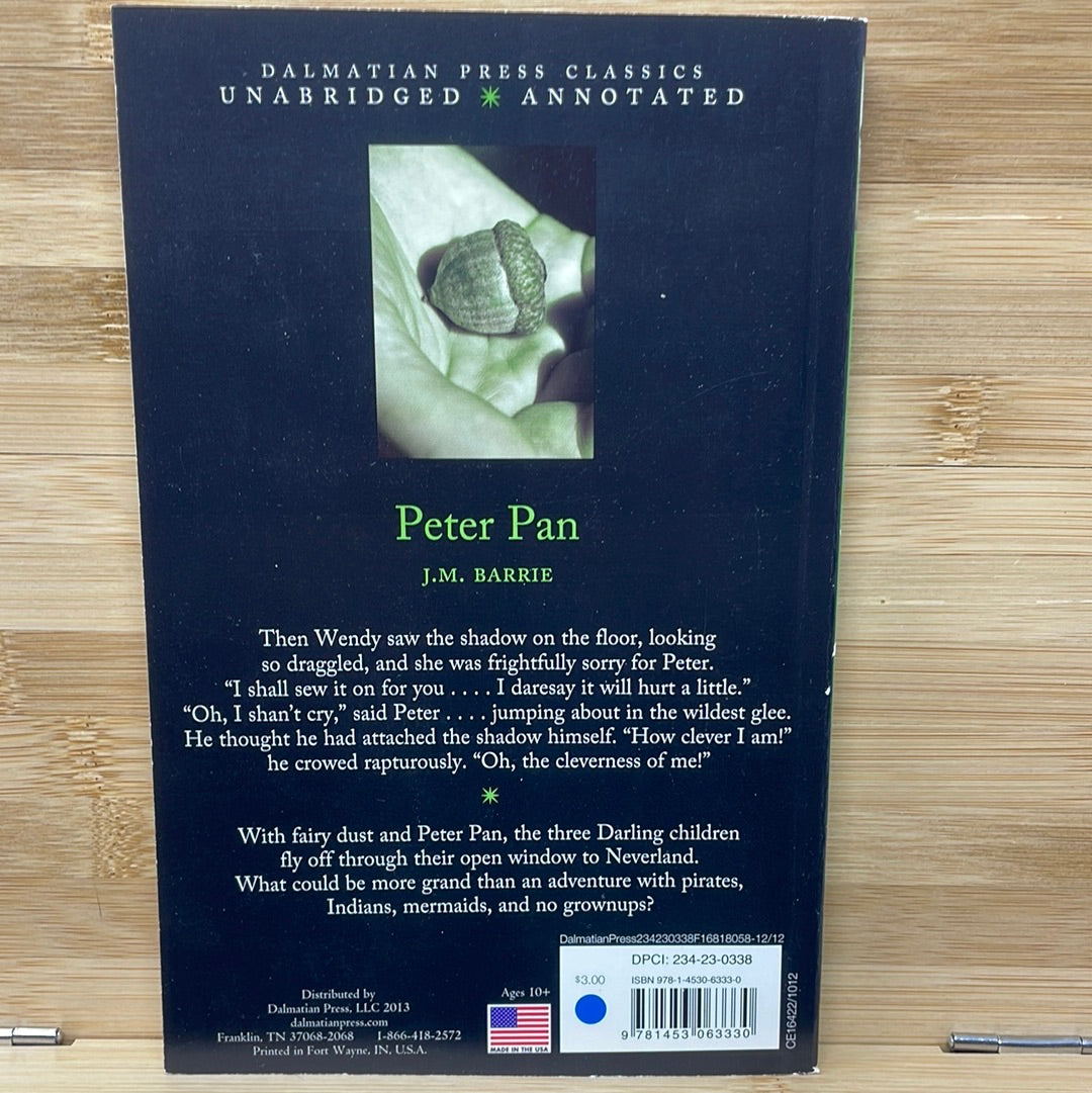 Peter pan by JM Barrie