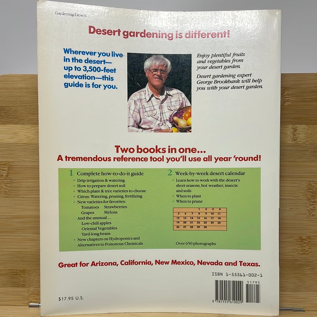 Desert gardening fruits and vegetables the complete guide by George Brookbank