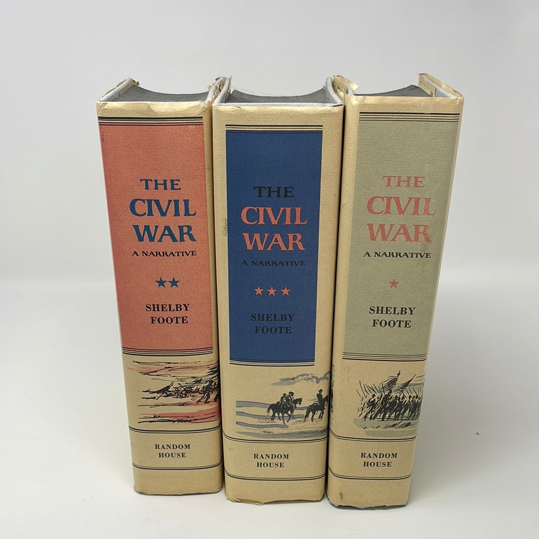 The Civil War a narrative Trilogy by Shelby Foote