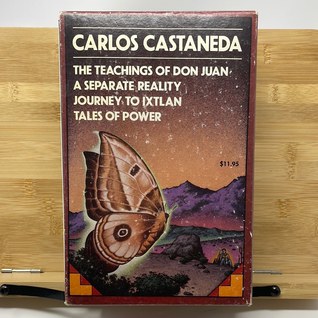 CARLOS CASTANEDA THE TEACHINGS OF DON JUAN A SEPARATE REALITY JOURNEY TO IXTLAN TALES OF POWER