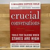 Crucial conversations tools for talking wind stakes are high