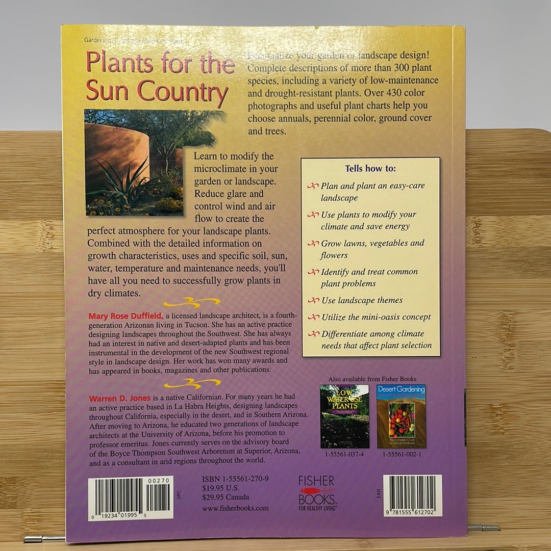 Plants for dry climates how to select grow and enjoy by Mary Rose Duffield