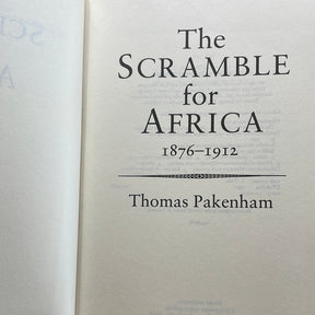 The scramble for Africa by Thomas Pakenham