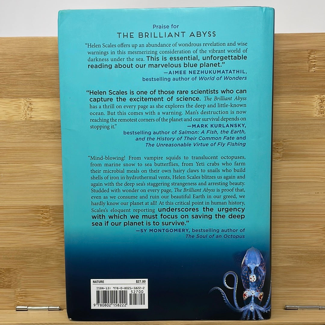 The brilliant abyss exploring the majestic hidden life of the deep ocean and it’s looming thread that and imperils it By Helen scales