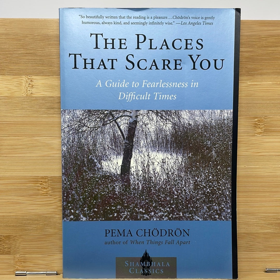 Places that scare you a guide to fearlessness in difficult times by Pema Chodron
