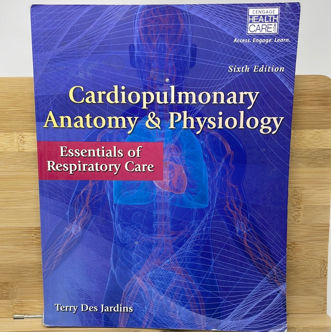 Cardio pulmonary anatomy and physiology essentials of respiratory care