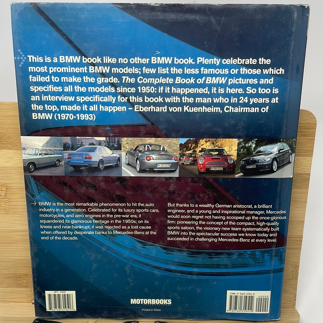 The complete book of BMW every model since 1950 by Tony Lewinsky