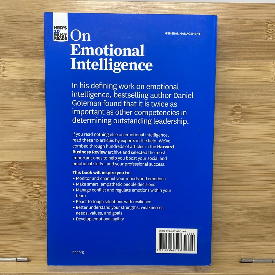 On emotional intelligence if you read nothing else on emotional intelligence read this definitive article from Harvard business review