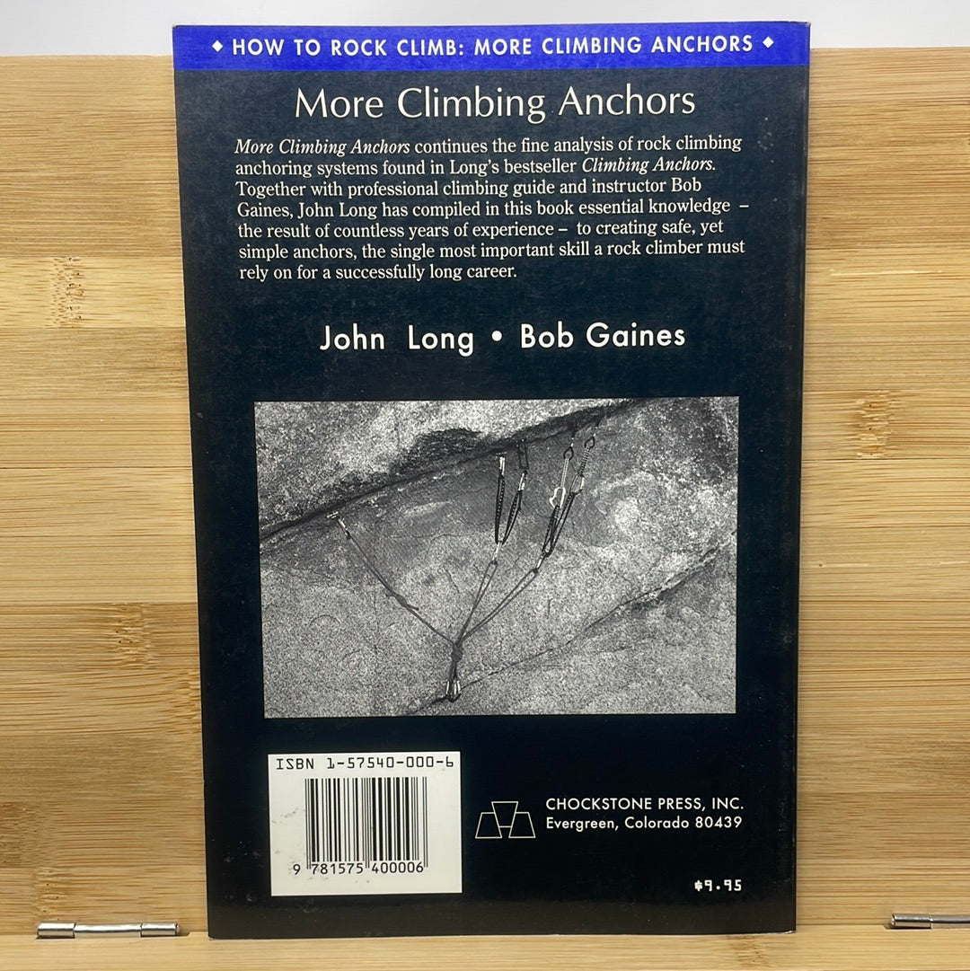 More climbing anchors by John long and Bob Gaines