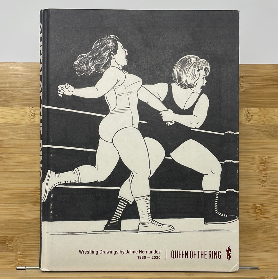 Wrestling Drawings by Jaime Hernandez