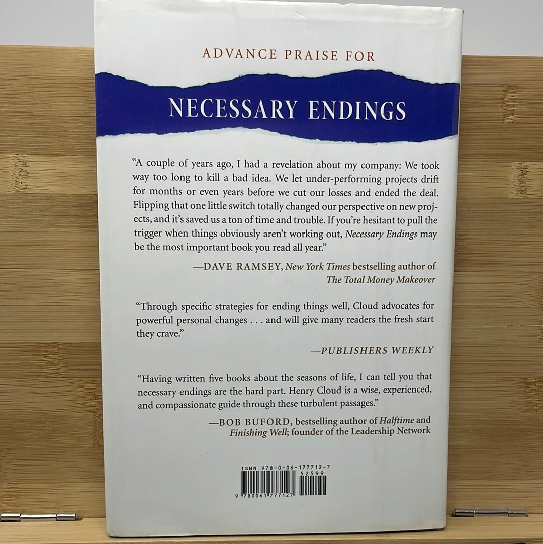 Necessary endings by Dr. Henry cloud