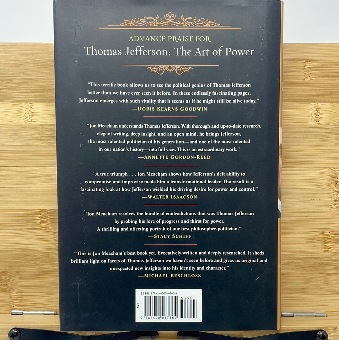 Thomas Jefferson the art of power by John Meacham